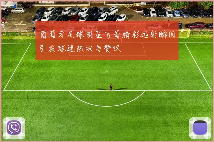 葡萄牙足球明星飞哥精彩远射瞬间引发球迷热议与赞叹