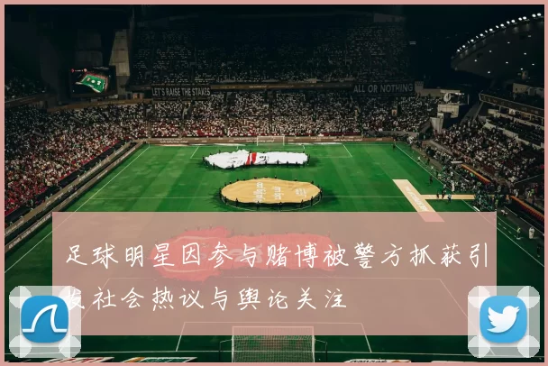 足球明星因参与赌博被警方抓获引发社会热议与舆论关注