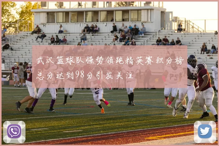 武汉篮球队强势领跑精英赛积分榜总分达到98分引发关注